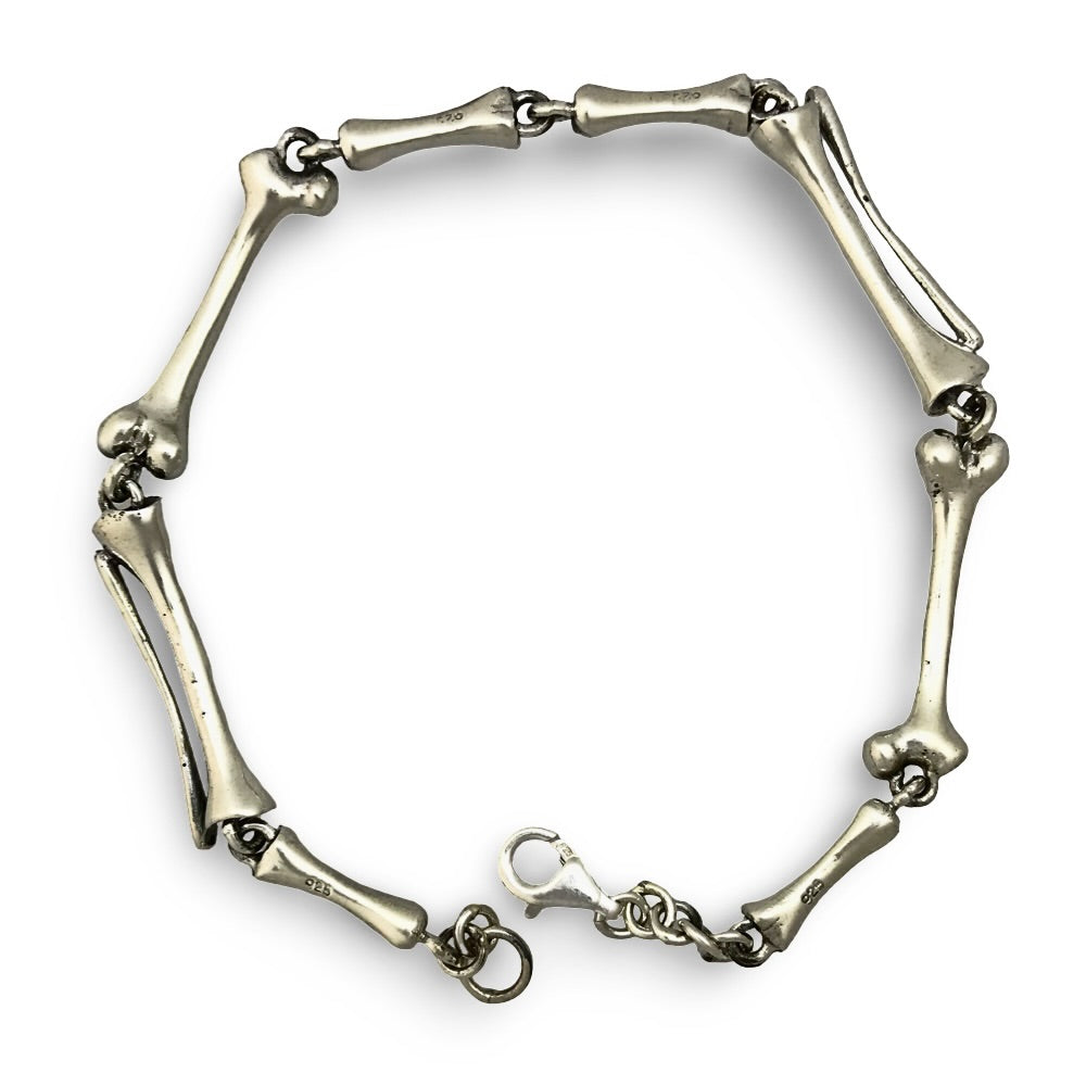 Sterling Silver Bone Bracelet – Marj Silver