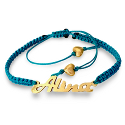 Brass Name Bracelet