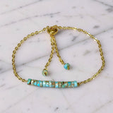 Calming Turquoise Bracelet – Sterling Silver & Gemstone Energy