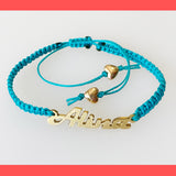 Brass Name Bracelet