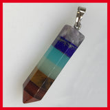Chakra Gem Point Pendant