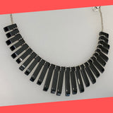 Hematite Spikes Necklace