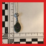 Ruby Zoisite Slice Necklace