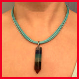 Chakra Gem Point Pendant