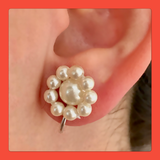 Flower Pearl Earrings