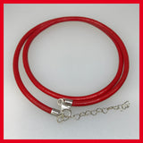 Natural Leather Choker Necklace