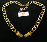 Top strap, aluminum chain